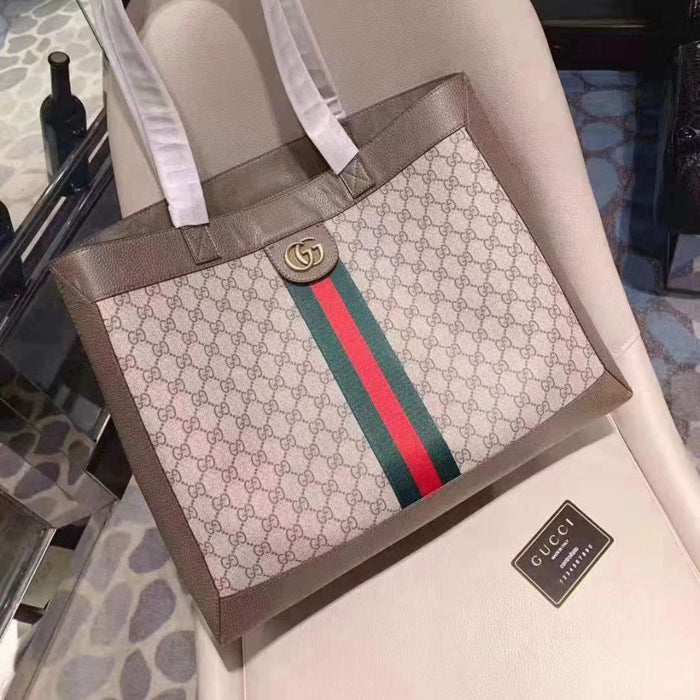 Gucci GG Supreme Web Ophidia Tote