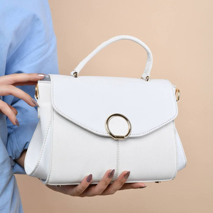 Structured Top-Handle Bag